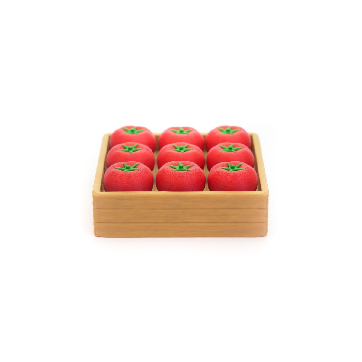 ZEROCO Tomato 9-Key Mechanical Fidget Toy – 3D Printed Clicky Button Desk Toy