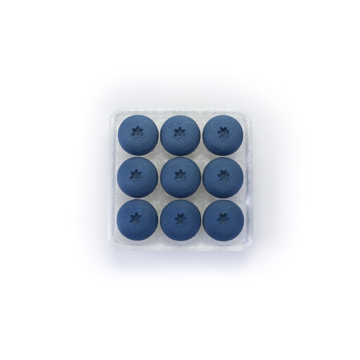 ZEROCO Blueberry 9-Key Mechanical Fidget Toy – 3D Printed Clicky Button Desk Toy